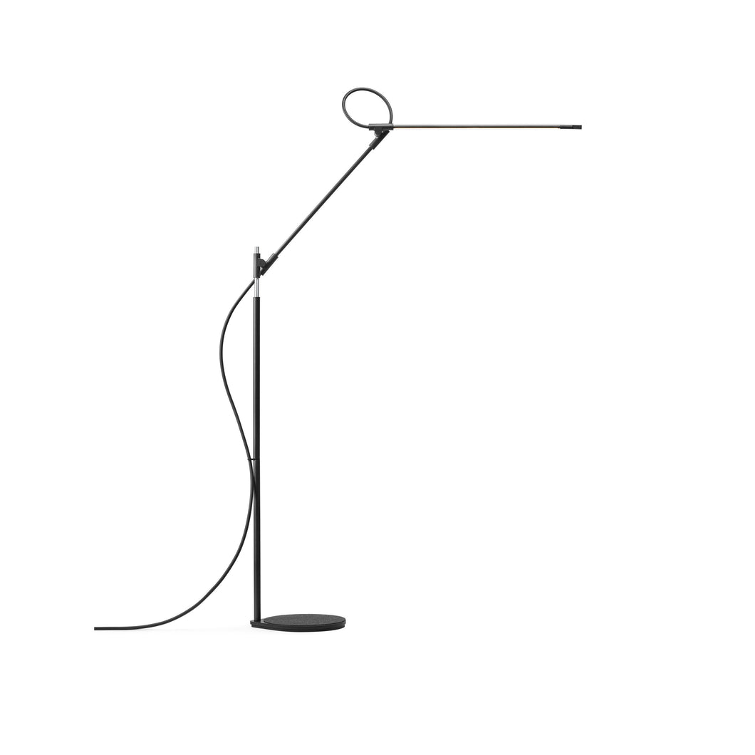 Superlight LED Floor Lamp in Black.