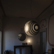 Load image into Gallery viewer, Supernova Pendant Light in living room.
