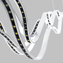 Load image into Gallery viewer, Surge LED Linear Suspension Light in Detail.
