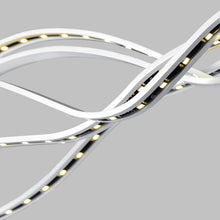 Load image into Gallery viewer, Surge LED Linear Suspension Light in Detail.
