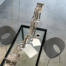 Load image into Gallery viewer, Surge LED Linear Suspension Light in office.
