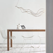 Load image into Gallery viewer, Surge LED Linear Suspension Light in living room.
