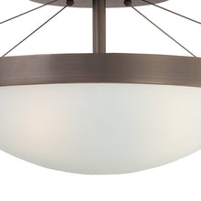 Load image into Gallery viewer, Suspended Semi-Flush Mount Ceiling Light Detail.
