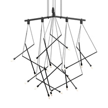Load image into Gallery viewer, Suspenders® 1-Tier Tri-Bar LED Pendant Light (Branch Pendants).
