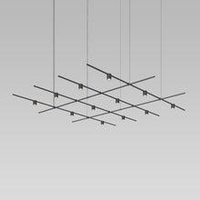 Load image into Gallery viewer, Suspenders® Gridscape LED Pendant Light in Detail.
