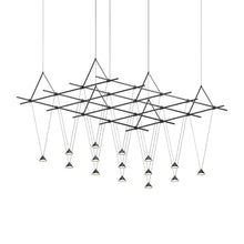 Load image into Gallery viewer, Suspenders® Gridscape LED Pendant Light (V-Line Downlight Cones).
