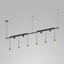 Load image into Gallery viewer, Suspenders® In-Line Linear LED Pendant Light in Detail.
