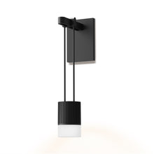 Load image into Gallery viewer, Suspenders® Mini Single LED Wall Light (Cylinder with Glass Drum).
