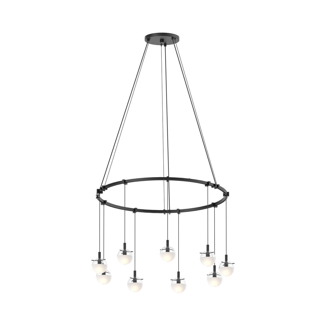 Suspenders® Ring LED Pendant Light (Monoline Etched Sphere).