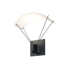 Load image into Gallery viewer, Suspenders® Standard Single LED Wall Light (Cylinder with Wall Parachute).

