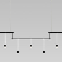 Load image into Gallery viewer, Suspenders®Offset Linear LED Pendant Light in Detail.
