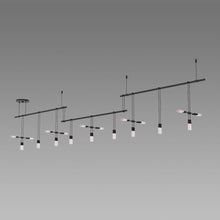 Load image into Gallery viewer, Suspenders®Offset Linear LED Pendant Light in Detail.
