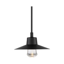 Load image into Gallery viewer, Suspense Outdoor LED Pendant Light in Black.
