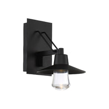 Load image into Gallery viewer, Suspense Outdoor LED Wall Light in Black.
