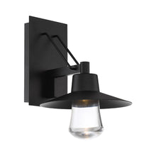 Load image into Gallery viewer, Suspense Outdoor LED Wall Light in Medium/Black.
