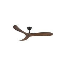 Load image into Gallery viewer, Swell Ceiling Fan in Matte Black/Walnut (60-Inch).
