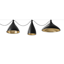 Load image into Gallery viewer, Swell LED String Mixed Pendant Light.
