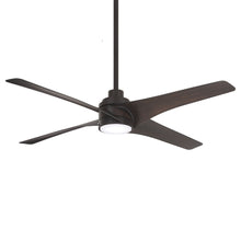 Load image into Gallery viewer, Swept LED Ceiling Fan in Kocoa.
