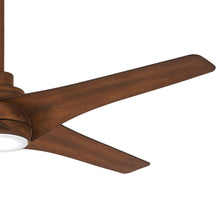 Load image into Gallery viewer, Swept LED Ceiling Fan in Detail.
