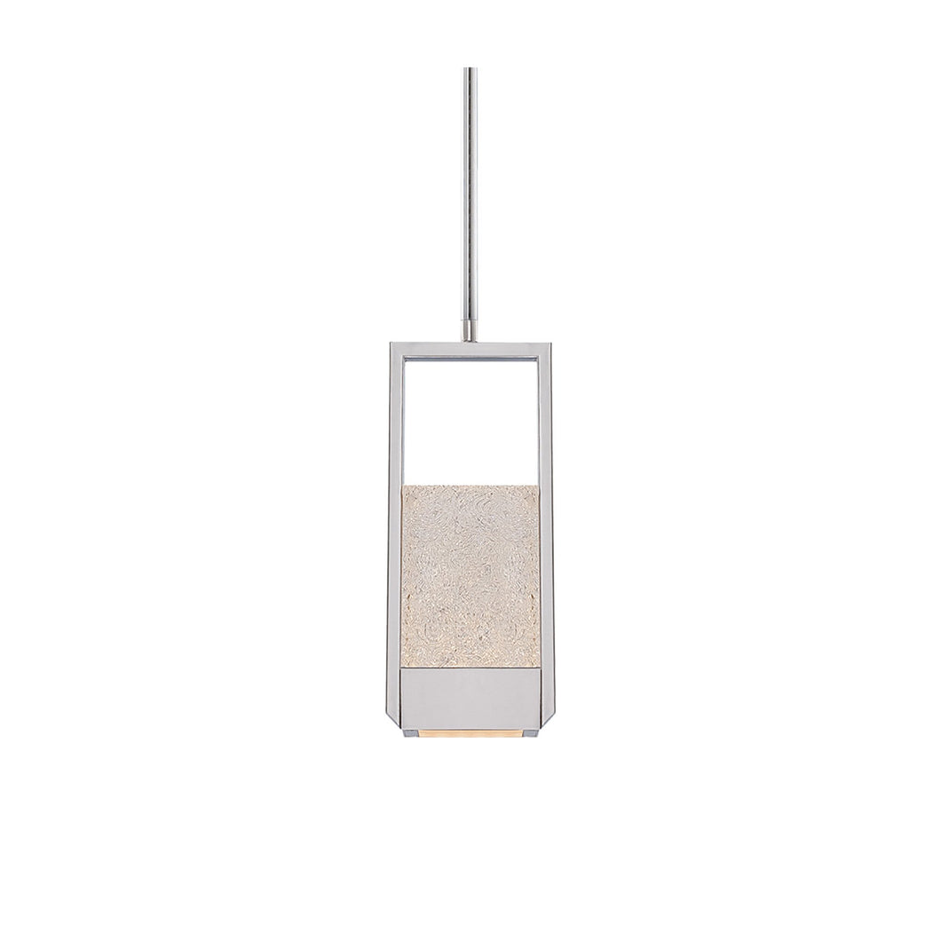 Swing LED Pendant Light in Silver.