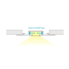 Load image into Gallery viewer, Symmetrical 8 Foot Linear Architectural LED Recessed Channel in Detail.
