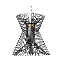 Load image into Gallery viewer, Syrma Grande LED Pendant Light in Matte Black.
