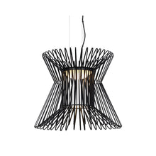 Load image into Gallery viewer, Syrma LED Pendant Light in Black.
