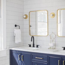 Load image into Gallery viewer, Taft LED Bath Wall Light in bathroom.
