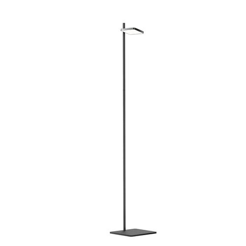 Talia LED Floor Lamp in Black.