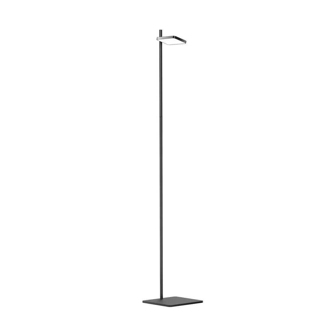 Talia LED Floor Lamp in Black.