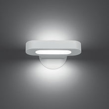 Load image into Gallery viewer, Talo Mini LED Wall Light in White (20W/3000K LED).
