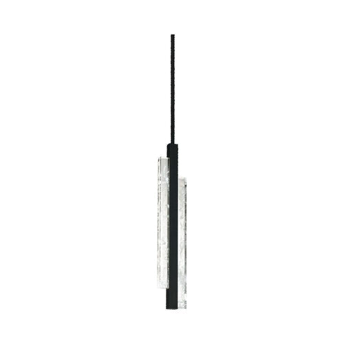 Tandem LED Pendant Light in Black.