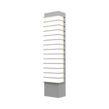 Load image into Gallery viewer, Tawa™ Outdoor LED Wall Light in Textured Gray/21&quot; Slim.
