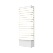 Load image into Gallery viewer, Tawa™ Outdoor LED Wall Light in Textured White/21&quot; Wide.
