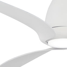 Load image into Gallery viewer, Tear LED Ceiling Fan in Detail.
