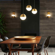 Load image into Gallery viewer, Akova Low Voltage LED Pendant Light in living room.
