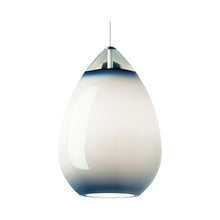 Load image into Gallery viewer, Alina Grande Pendant Light in Steel Blue.
