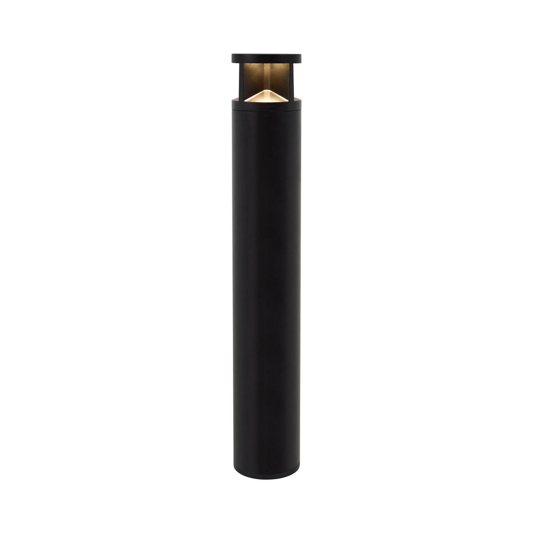 Arkay Two 36 Outdoor LED Bollard in Black.