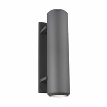 Load image into Gallery viewer, Aspenti Outdoor LED Wall Light in Large/Charcoal.
