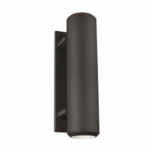 Load image into Gallery viewer, Aspenti Outdoor LED Wall Light in Large/Bronze.
