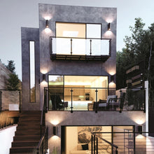 Load image into Gallery viewer, Aspenti Outdoor LED Wall Light in Outside Area.
