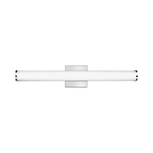Load image into Gallery viewer, Basis LED Bath Vanity Light in Chrome (24.2-Inch).

