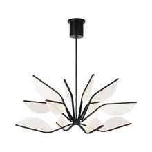 Load image into Gallery viewer, Belterra LED Chandelier in Matte Black (Small).
