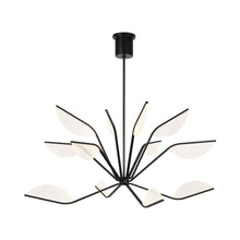 Load image into Gallery viewer, Belterra LED Chandelier in Matte Black (Large).
