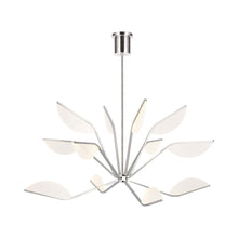 Load image into Gallery viewer, Belterra LED Chandelier in Polished Nickel (Large).
