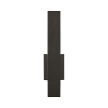 Load image into Gallery viewer, Blade Outdoor LED Wall Light in Bronze (Small).
