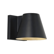 Load image into Gallery viewer, Bowman Outdoor LED Wall Light in Small/Black.
