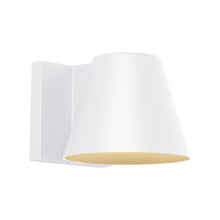 Load image into Gallery viewer, Bowman Outdoor LED Wall Light in Small/White.

