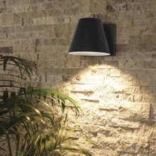 Load image into Gallery viewer, Bowman Outdoor LED Wall Light in Detail.
