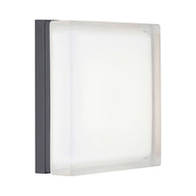 Load image into Gallery viewer, Boxie Outdoor LED Ceiling / Wall Light in Detail.
